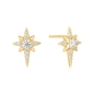 Ania Haie aranyozott ezüst hullócsillag fülbevaló (E065-02G)
