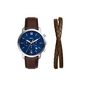 Fossil Neutra Chronograph férfi óra szett (FS6018SET)