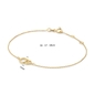 Jackie Gold arany karlánc 18 cm (JKB25-408) Jackie Gold arany karlánc 18 cm (JKB25-408)