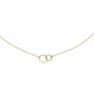 Jackie Gold dupla kör arany nyaklánc 45 cm (JKN20-048) Jackie Gold dupla kör arany nyaklánc 45 cm (JKN20-048)