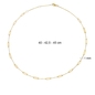 Jackie Gold arany nyaklánc 45 cm (JKN23-301) Jackie Gold arany nyaklánc 45 cm (JKN23-301)