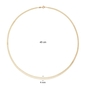 Jackie Gold arany nyaklánc 45 cm (JKN24-412) Jackie Gold arany nyaklánc 45 cm (JKN24-412)