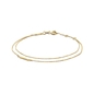 Jackie Gold dupla arany karlánc 18 cm (JKB20-072) Jackie Gold dupla arany karlánc 18 cm (JKB20-072)