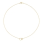 Jackie Gold dupla kör arany nyaklánc 45 cm (JKN20-048) Jackie Gold dupla kör arany nyaklánc 45 cm (JKN20-048)