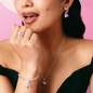 Thomas Sabo Hello Kitty fej nyaklánc 45 cm (KE2387-M06-7-L45)