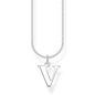 Thomas Sabo Charming Collection "V" nyaklánc (KE2031-001-21-L45)