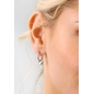 NANA KAY silver trends ezüst dupla karika fülbevaló (ST2467)