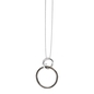 NANA KAY silver trends ezüst kör nyakék (ST1774)
