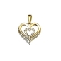 Arany Szív medál (ÖZ-P-1381-YW-CZ)