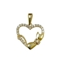 Arany Szív medál (ÖZ-P2129-CZ)